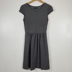 Madewell dress, gray with cap sleeves XS